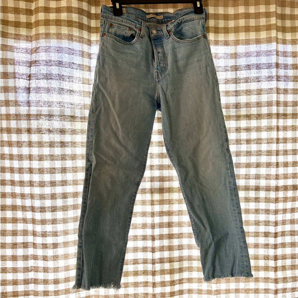 Wedgie Straight Ankle Denim Jeans